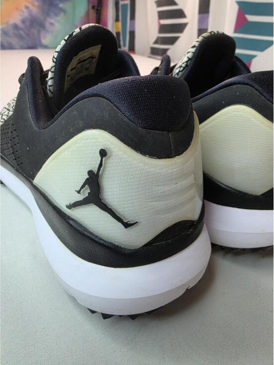 Jordan Trainer ST Golf Shoes Black Elephant Print 833359-110 Mens Size 11 main image 5